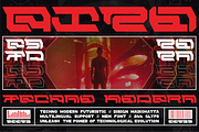Bizo - Techno Modern Font, a Handwritten Font by MaikoHatta (Thumbnail 1 of 8)