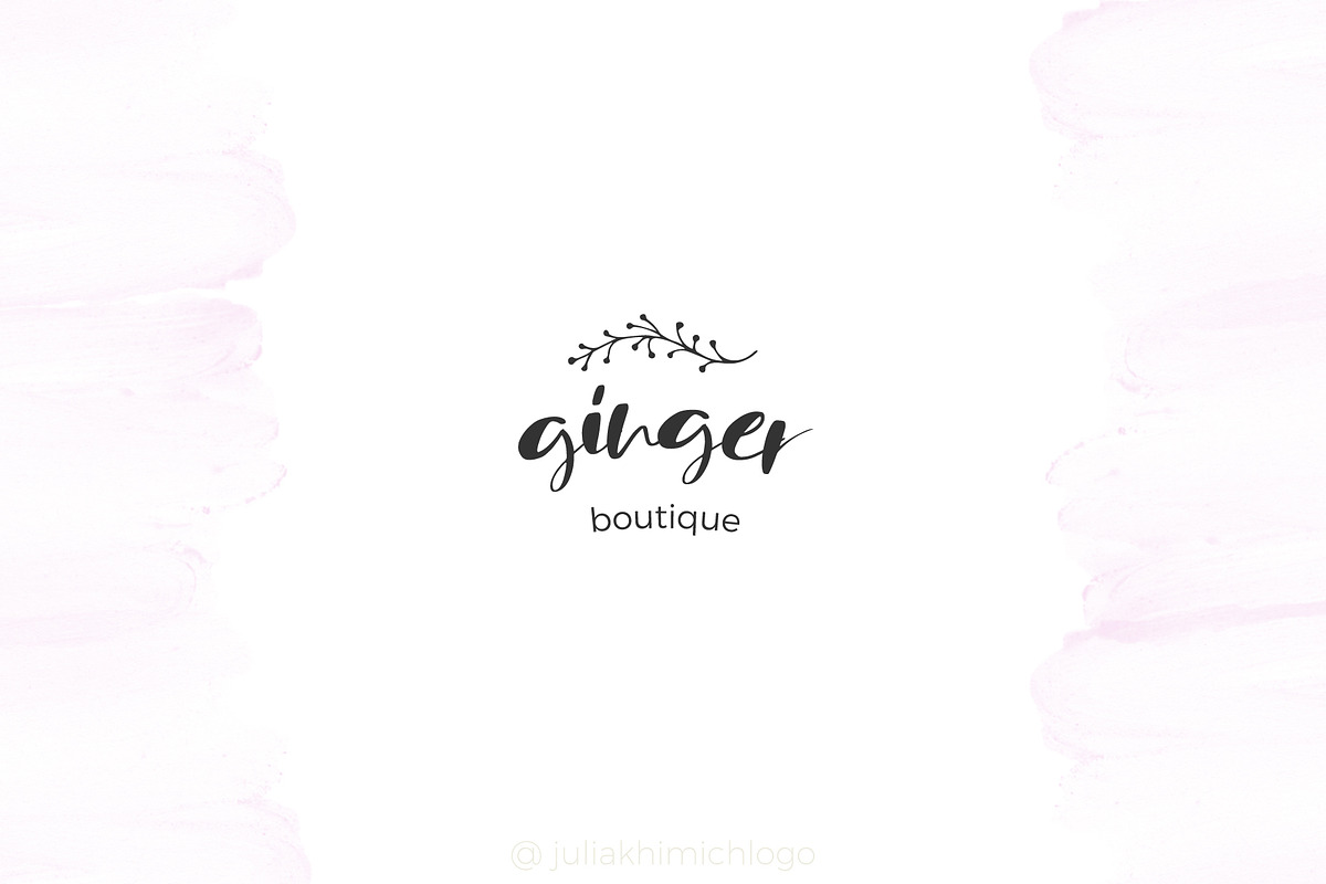 Logo Pack Vol.2. Romantic & Wedding, a Branding & Logo Template by Mint Air Studio (Photo 7 of 22)