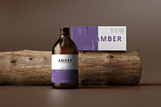 7 in 1 Amber Glass Cosmetic Bundle, a Cups & Container Mockup by pmvch (Thumbnail 91 of 106)