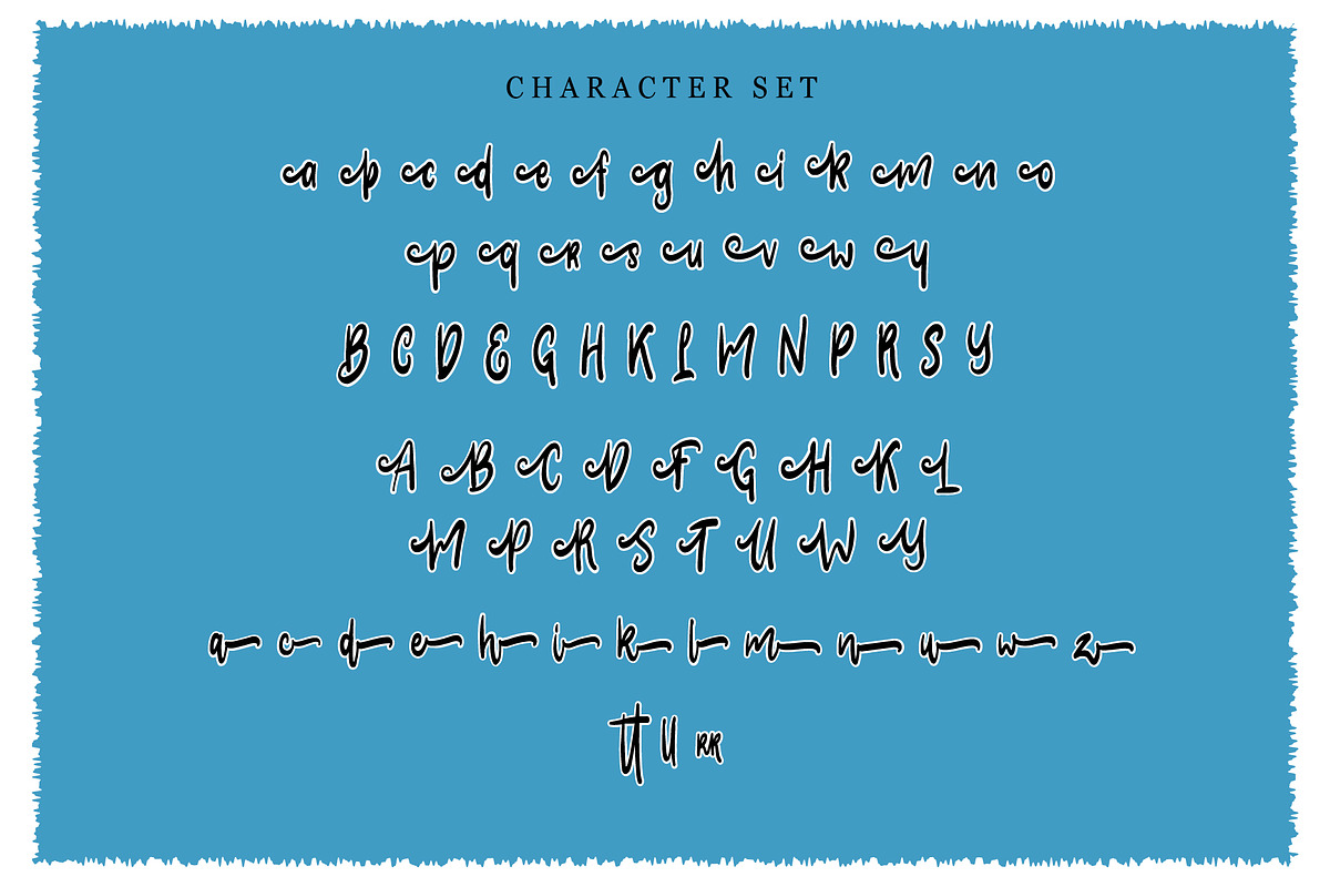 Clarra Layered Fonts preview 4