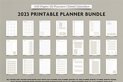 2023 Big Planner Bundle +1800 Pages, a Templates & Theme by SizenS (Thumbnail 2 of 15)