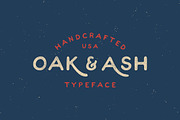 Oak & Ash - Hand Drawn Font, a Font by James Lafuente (Thumbnail 1 of 4)