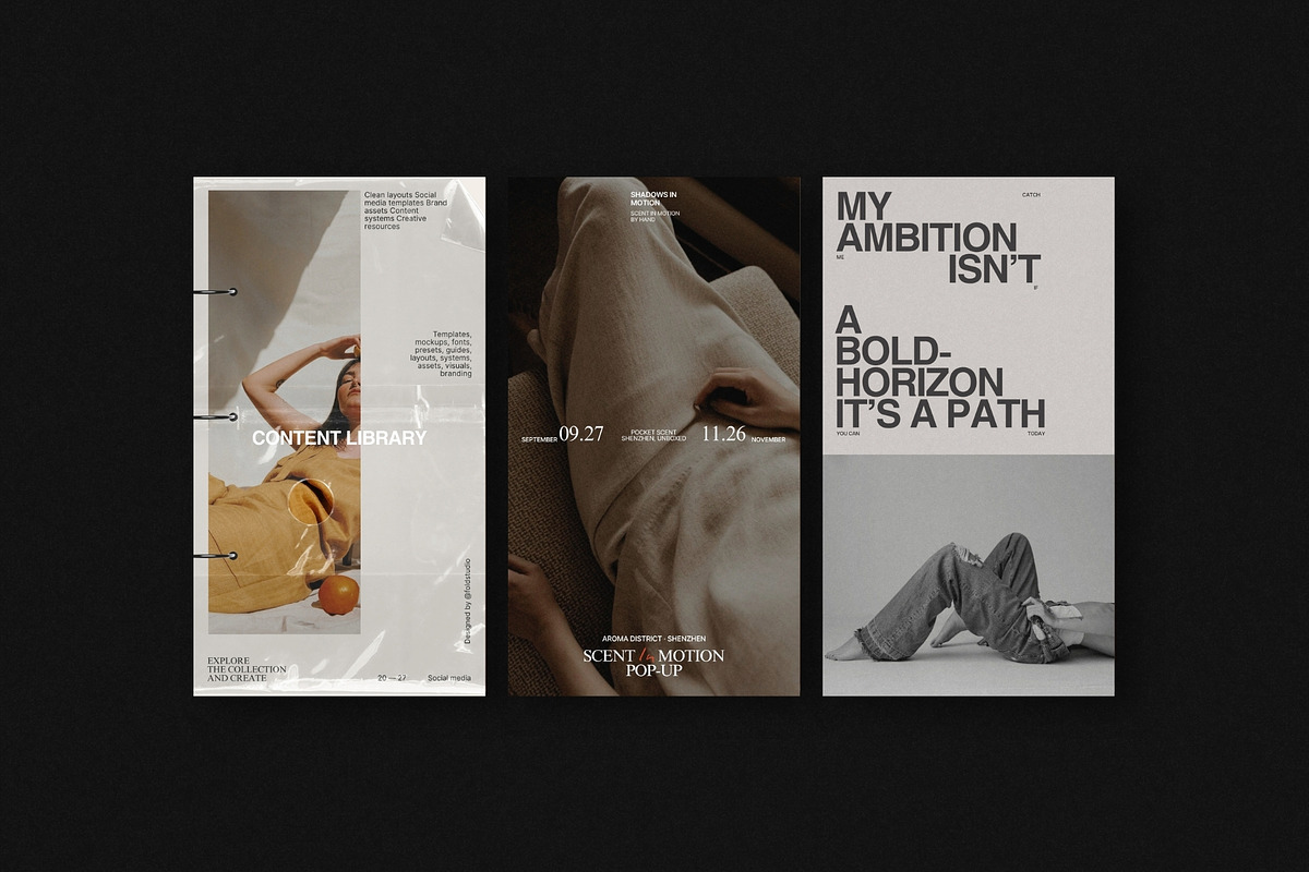 FOLD | Instagram Template (III), a Social Media Template by Pixel Grid (Photo 6 of 10)