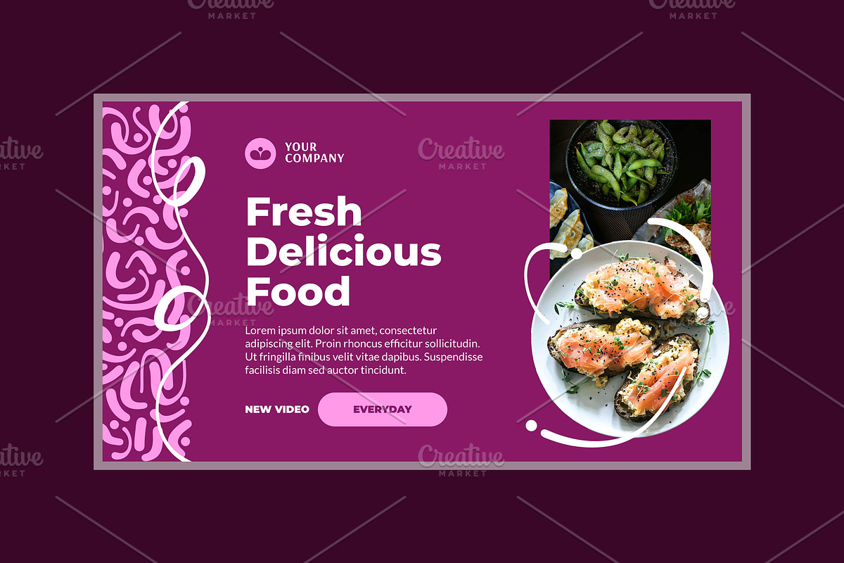Food Menu Promotion Thumbnail, a Social Media Template by hekenostudio (Photo 3 of 4)