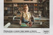 Paper Texture Effect Overlays, a Brushes & More by PhotoSpirit (Thumbnail 2 of 9)