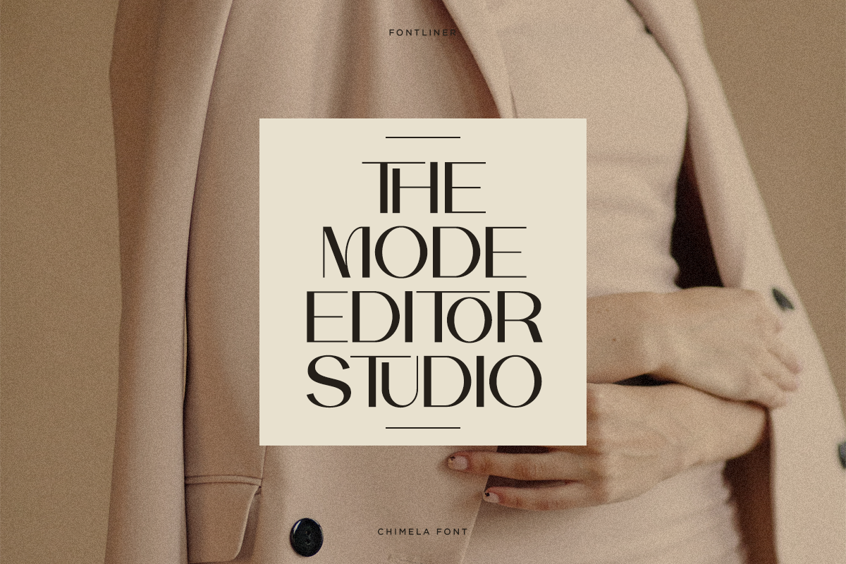 Chimela - Elegant Sans Serif Font, a Sans Serif Font by Font Liner (Photo 3 of 10)
