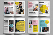 Fashion Lookbook Magazine Template, a Magazine Template by MightyDesign (Thumbnail 3 of 6)