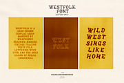 WestFolk | Hand Crafted Font, a Handwritten Font by Madeline ODonoghue Design (Thumbnail 2 of 4)