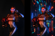 Neon Frame Overlays JPG ,Overlays, a Background Graphic by Chipshpow Graphics (Thumbnail 4 of 13)