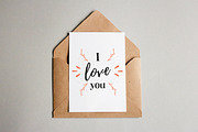 I love you lettering set, a Decorative Illustration by Good Studio (Thumbnail 5 of 6)
