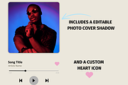 Music Player Template, Mockup, a Websites & App Template by GraphiCarola (Thumbnail 5 of 7)