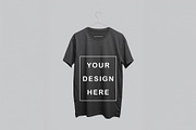 T-Shirt Mockup - Dark Gray Edition, a Shirt Mockup by ForhadGFX (Thumbnail 11 of 12)