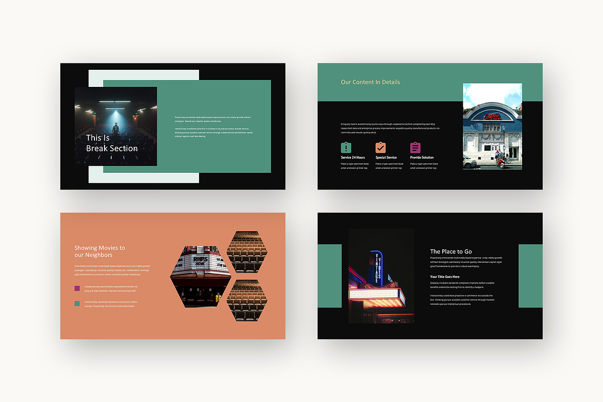 Quma : Entertainment Powerpoint, a Presentation Template by Punkl Camp (Photo 13 of 16)