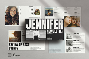 Newsletter Presentation Template
