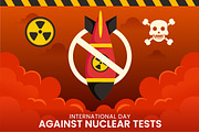 14 Day of Against Nuclear Tests, an Object Illustration by denayunebgt (Thumbnail 5 of 5)