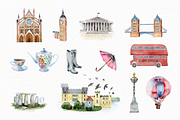 Italian Summer Watercolor Bundle, an Illustration by Karma (Thumbnail 12 of 37)
