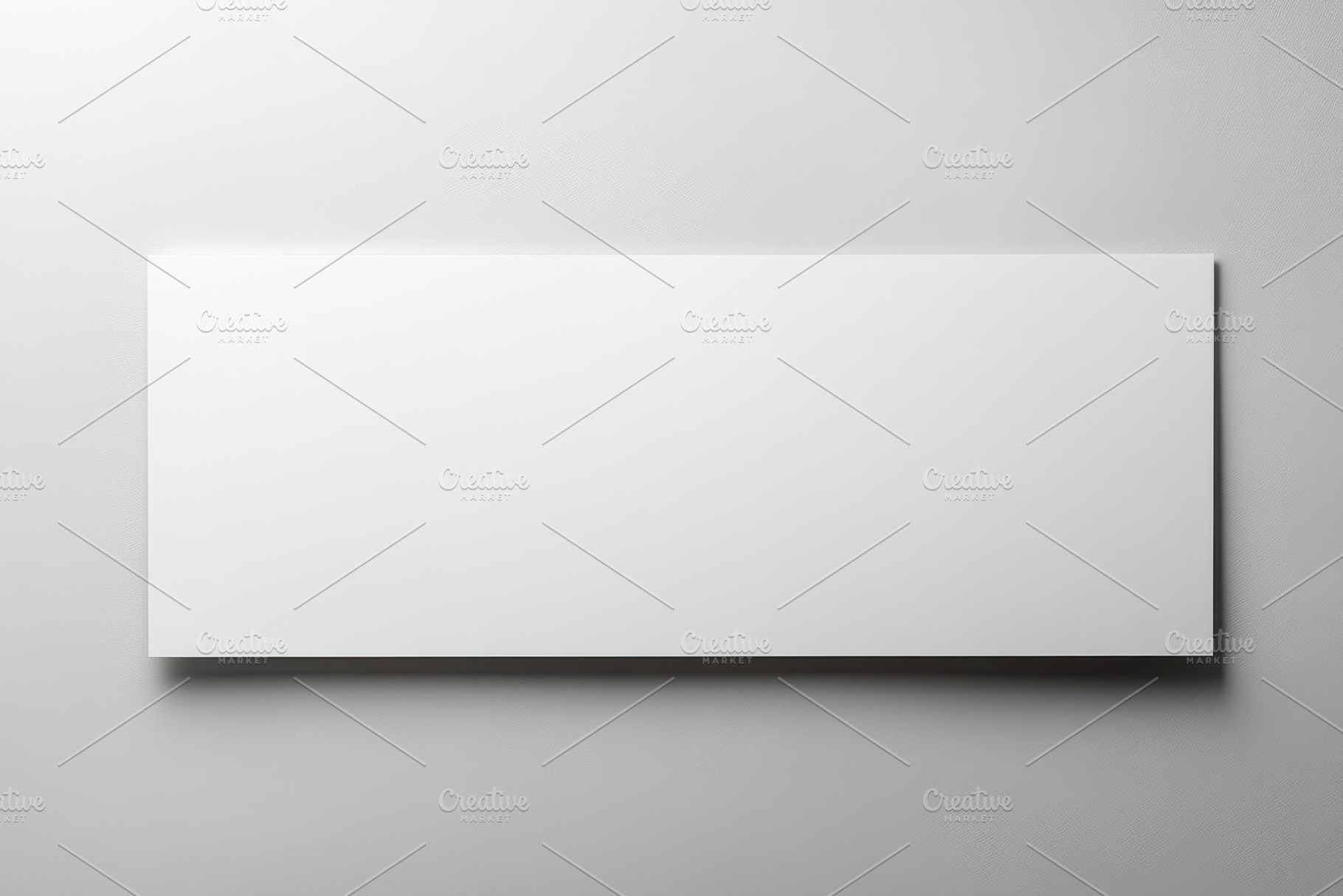 Blank white rectangle on gray backgr, a Background Photo by Pixeness Studio