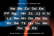 Kiota Mono – Geometric Monospace, a Sans Serif Font by Drizy (Thumbnail 4 of 10)