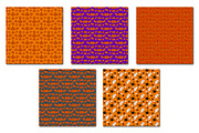 Halloween Seamless Pattern 4, a Pattern Graphic by tchastudio (Thumbnail 3 of 5)