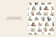 Bunny and Books. Watercolor rabbit, an Animal Illustration by AlineArtStore (Thumbnail 3 of 15)