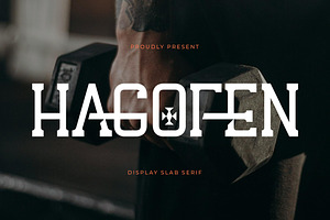 Hagofen Display Slab Serif