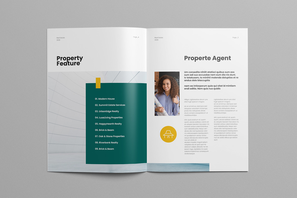Real Estate Brochure Template preview 3