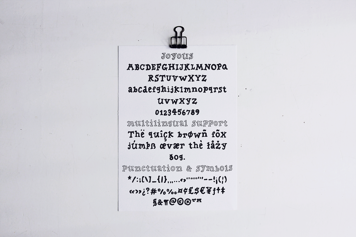Joyous comics serif font, a Serif Font by Ana's Fonts (Photo 2 of 11)