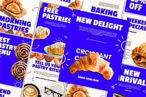 Canva Pastry Instagram Kit Template
