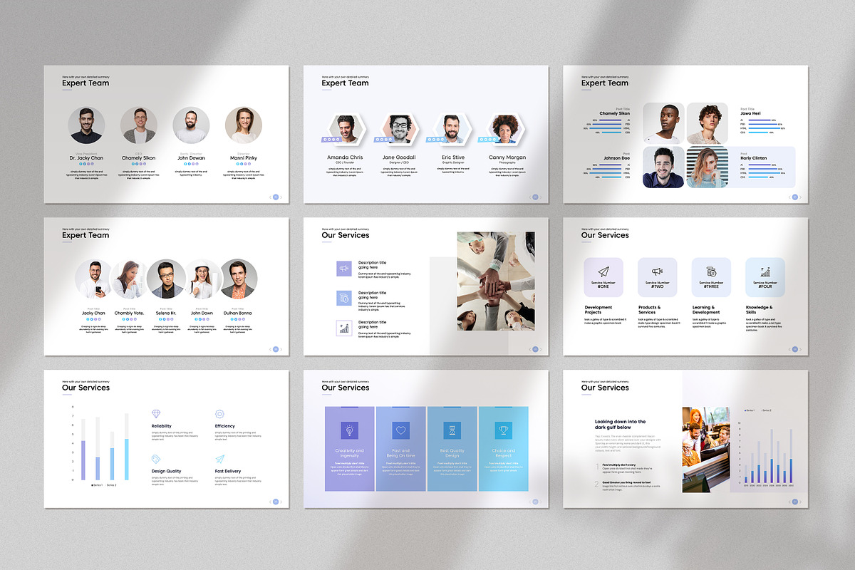Business Pitch Deck PowerPoint, a Presentation Template by creathrivestudio (Photo 9 of 26)