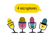 Podcast vector set, an Education Illustration by Kattarina Po (Thumbnail 4 of 10)