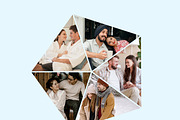 Collage Photo Frame Design Bundle, a Print Template by MRI STUDIO (Thumbnail 33 of 52)