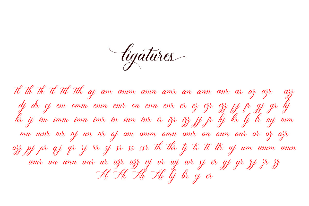Alorentine Belle, a Script Font by Jackgridden (Photo 5 of 18)