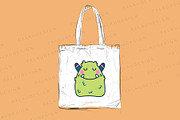 Monster Halloween Clipart Set, an Animal Illustration by Palau (Thumbnail 7 of 12)