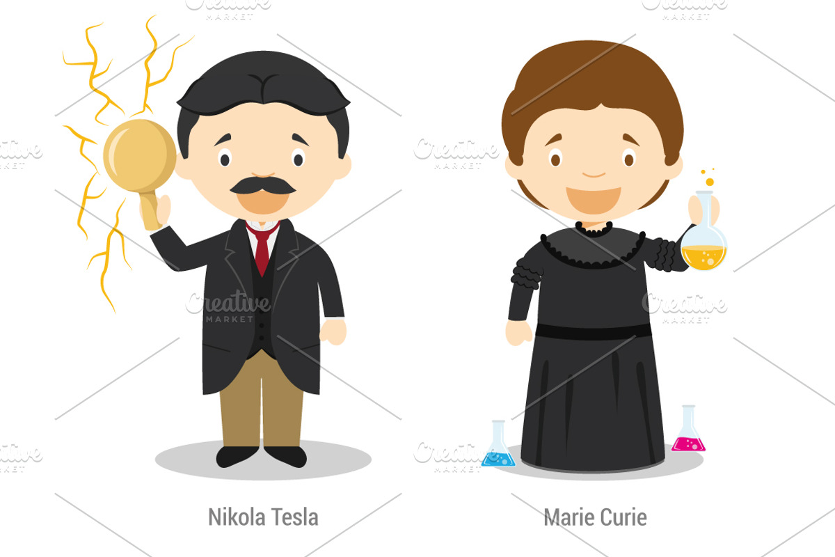 32 Discoverers &Inventors of History, an Education Illustration by asantosg (Photo 14 of 17)