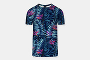 Tropical Leaves & Seamless Pattern, a Pattern Graphic by Talip Memis (Thumbnail 3 of 6)
