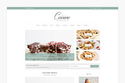 Cuisine - Blog & Recipe Theme, a WordPress Template by Lucid Themes (Thumbnail 2 of 6)