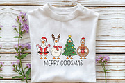 Funny Christmas Png Silly Goose, an Illustration by Libby Wishes (Thumbnail 4 of 5)