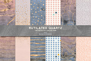 36 Marbled Geode & Gold Textures, a Texture Graphic by Blixa 6 Studios (Thumbnail 7 of 8)