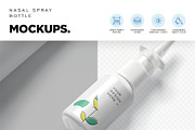 Nasal Spray Mockups, a Product Mockup by megostudi0 (Thumbnail 7 of 7)