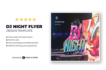 Dj Night Flyer Template