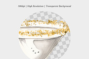 Holiday Cream Martini Cocktail, an Illustration by 1801Prints (Thumbnail 3 of 4)