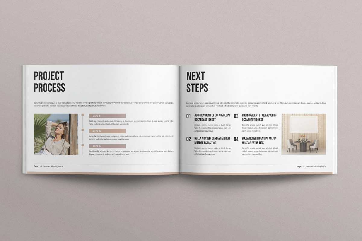 Services & Pricing Guide Landscape, a Magazine Template by MassiveCreator (Photo 6 of 8)