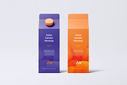 Juice Carton Mockup, a Product Mockup by zpackcreative (Thumbnail 1 of 4)
