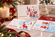 Modern Christmas Graphics & Cards, a Seasonal Illustration by lenlis (Thumbnail 8 of 11)