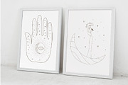 10 Zodiac, sun, moon and stars, an Illustration by Bloom21Art (Thumbnail 4 of 4)