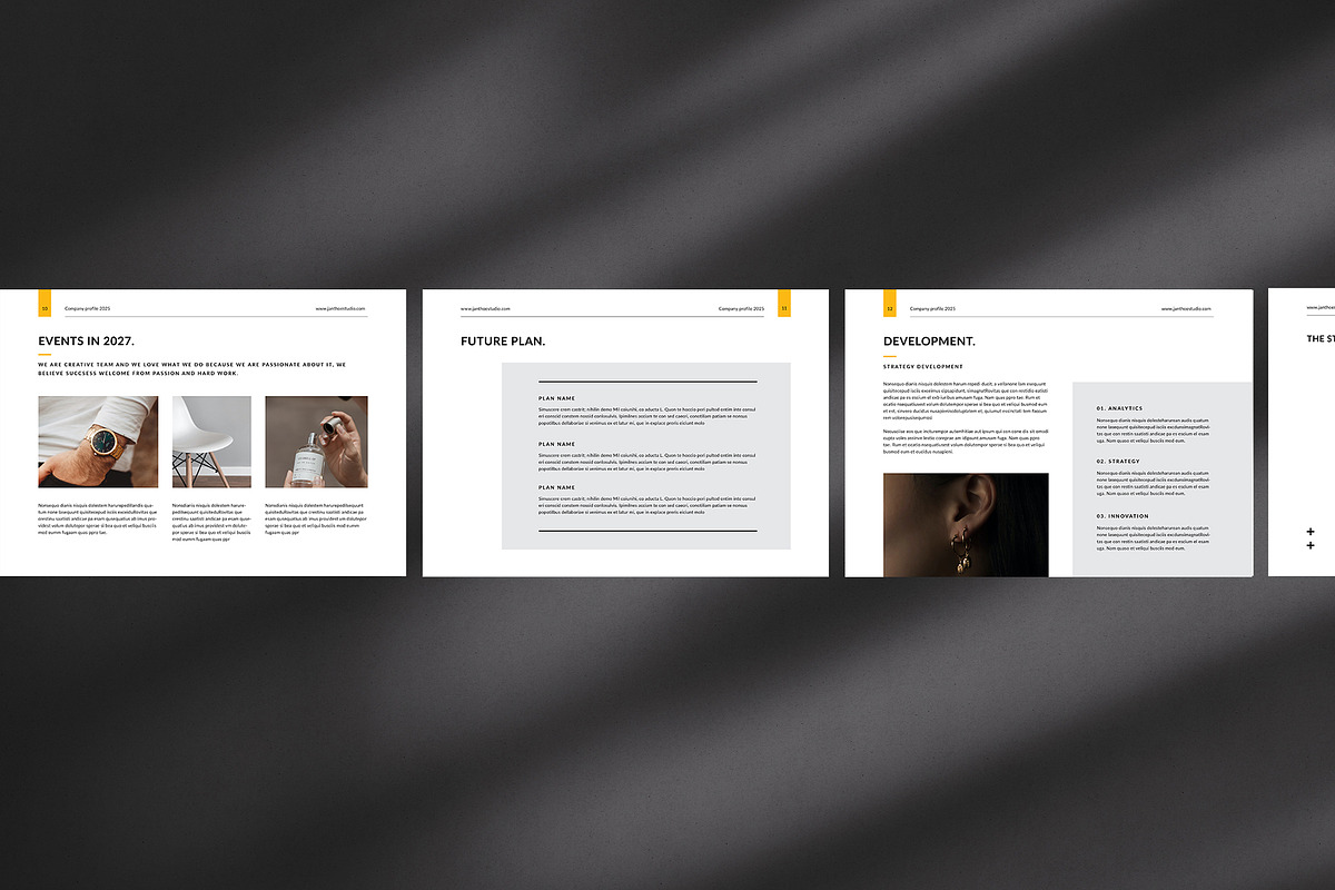 Annual Report Landscape, a Brochure Template by Occy Design (Photo 4 of 7)
