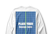 Long Sleeve Tee Mockup, a Shirt Mockup by Pixel Foundry (Thumbnail 2 of 3)