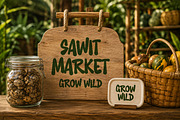 Sawit - Organic Display Font, a Sans Serif Font by Gumrega Studio (Thumbnail 3 of 8)