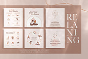 Wellness Instagram Creator CANVA PS, a Social Media Template by Eviory (Thumbnail 12 of 48)