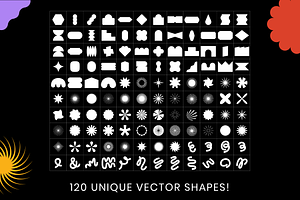 Designer Dingbats Font - 120 Shapes!